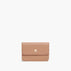 Sherborn Compact Wallet - Saffiano Leather - Dark Tan