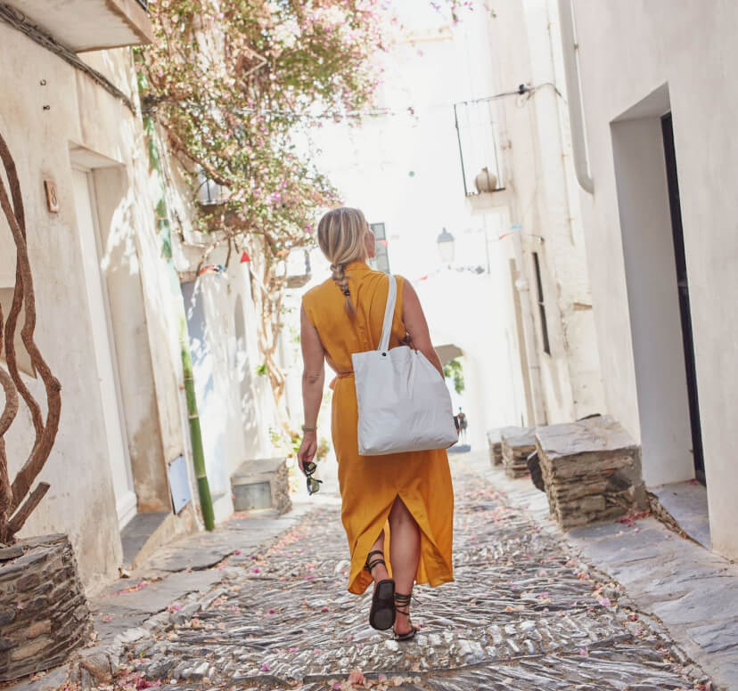 Del Mar Packable Tote