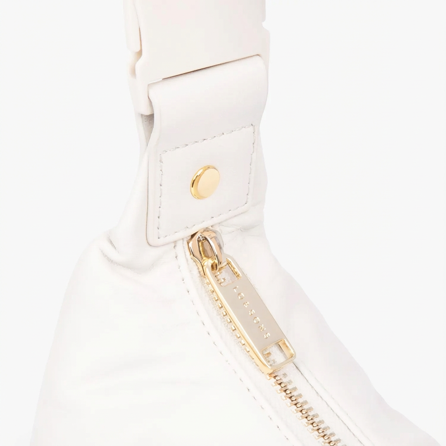 Lo & Sons Aoyama Crossbody Bag - Leather - Ivory