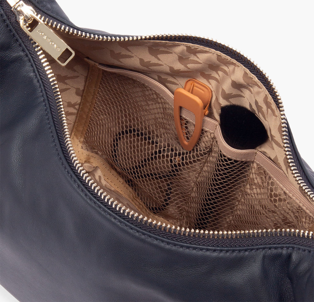 Inside Pockets - Aoyama Bag - Lo & Sons - Navy