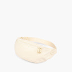 front angle of the Lo & Sons Bond fanny in ivory