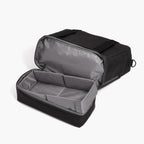 Bottom Compartment - The Catalina Supreme Tote - Waxed Poly - Black - Tote - Lo & Sons