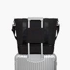 Luggage Sleeve - The Catalina Supreme Tote - Waxed Poly - Black - Tote - Lo & Sons
