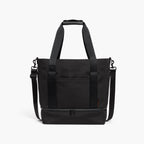 Front - The Catalina Supreme Tote - Waxed Poly - Black - Tote - Lo & Sons