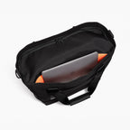 Laptop Sleeve - The Catalina Supreme Tote - Waxed Poly - Black - Tote - Lo & Sons