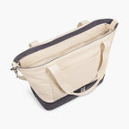 Catalina Deluxe Tote - Eco Friendly Canvas - Midnight Ash Colorblock