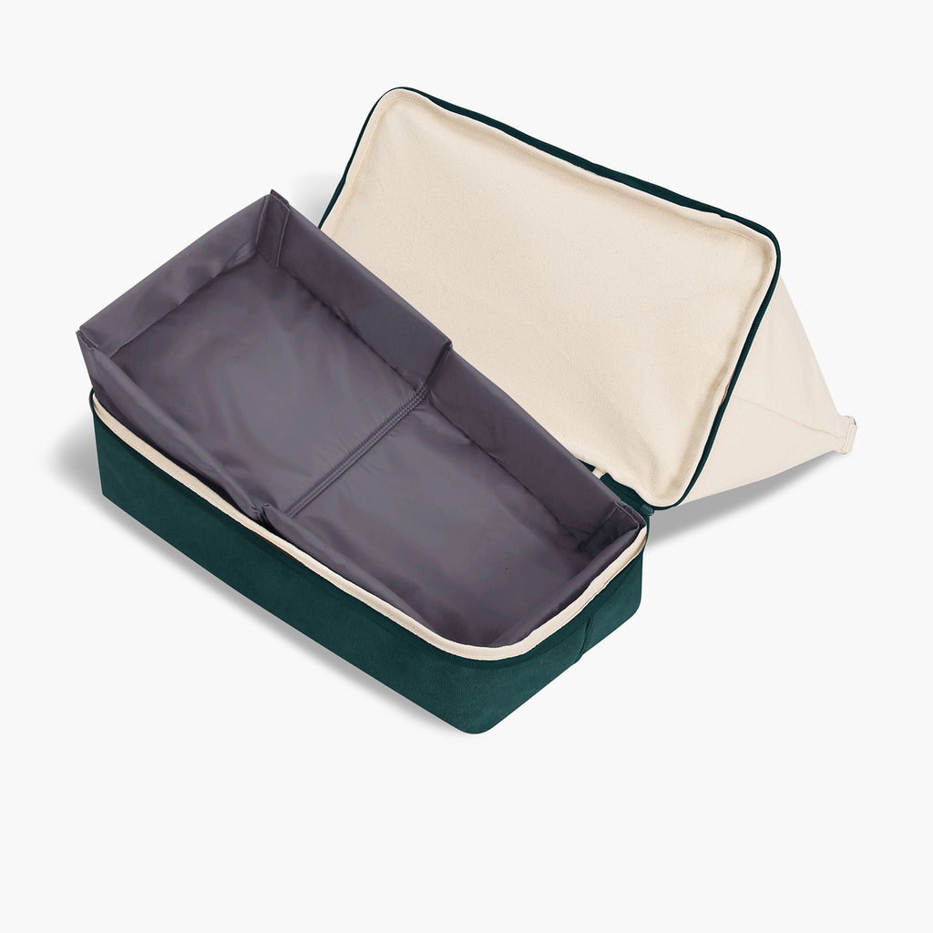 Catalina Deluxe Small - Eco Friendly Canvas - Dark Green Colorblock