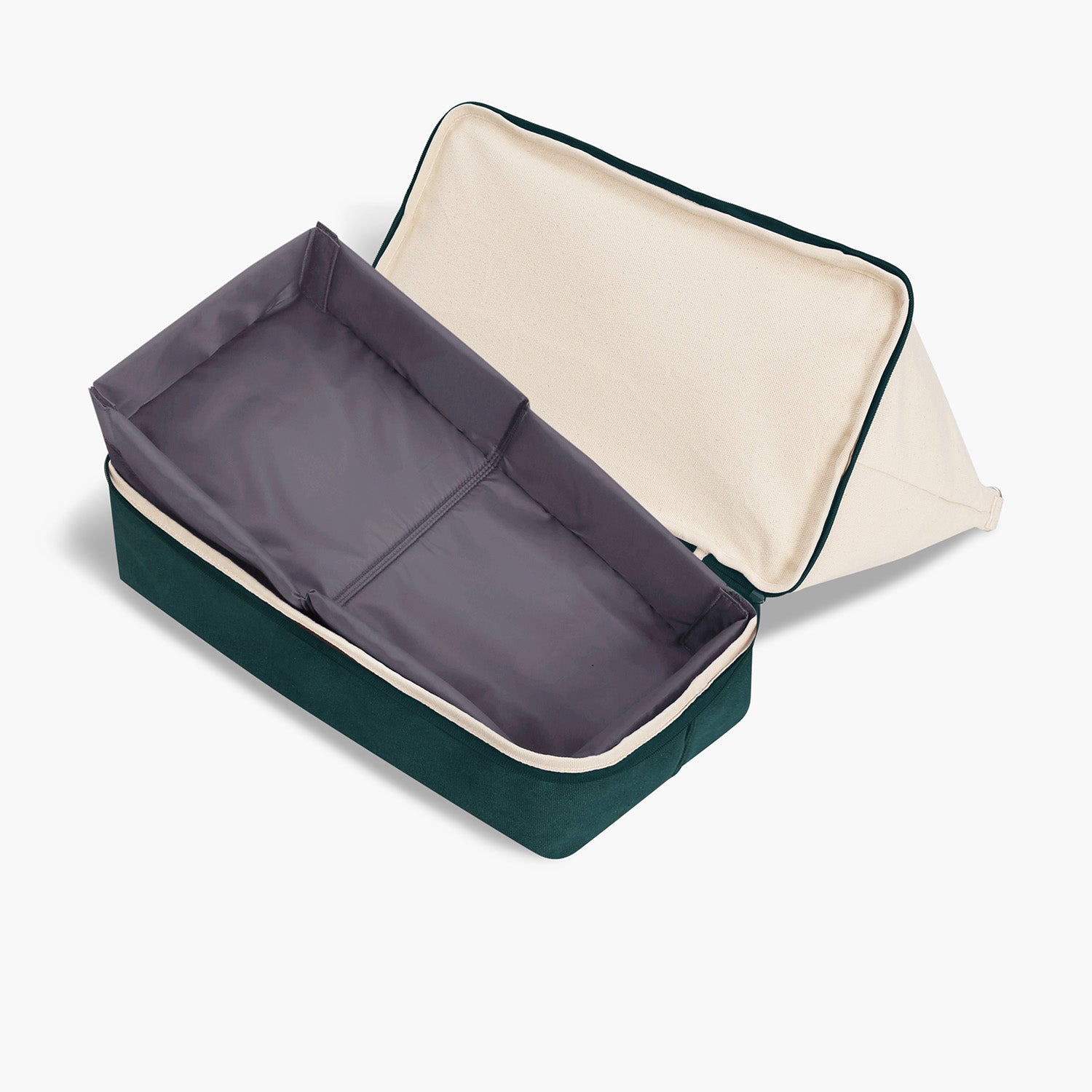 Catalina Deluxe Small - Eco Friendly Canvas - Dark Green Colorblock