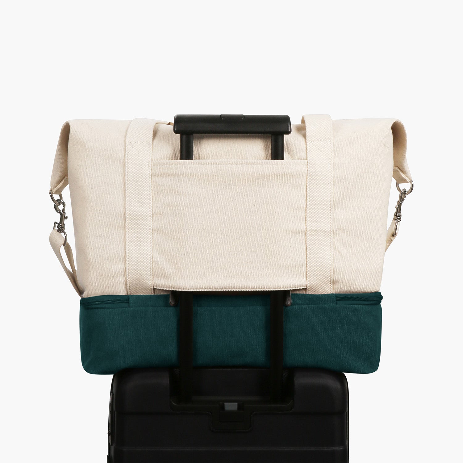 Catalina Deluxe Large - Eco Friendly Canvas - Dark Green Colorblock
