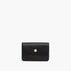 Compact Wallet - Saffiano Leather - Black / Gold / Lavender