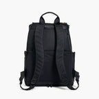 Melrose Rucksack - Recycled Nylon - Black / Gunmetal / Grey