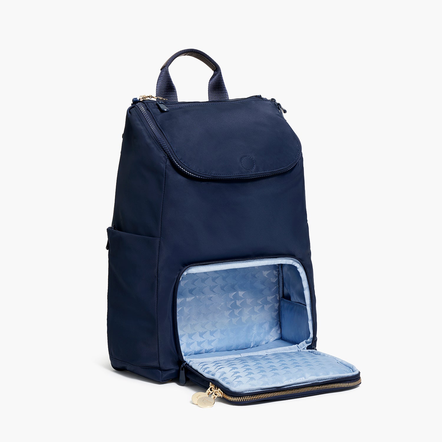 blue laptop backpack Lo & Sons Melrose Rucksack Backpack - Nylon