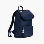 Melrose Rucksack - Recycled Nylon - Deep Navy / Gold / Azure