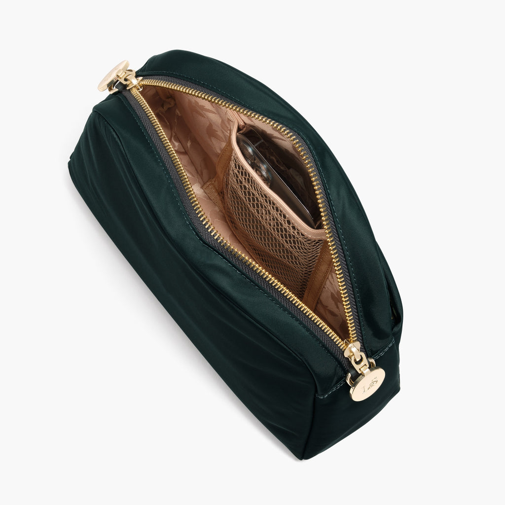 Nouvelle - Recycled Nylon - Dark Green / Gold / Camel