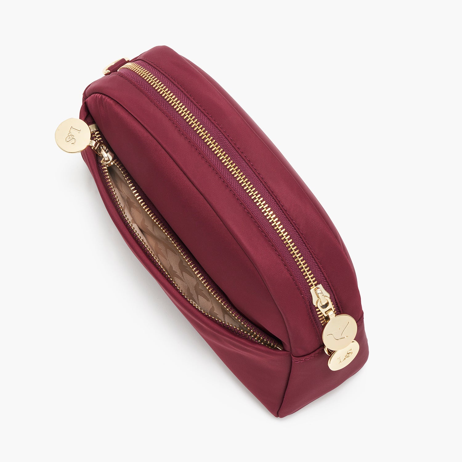 Nouvelle - Recycled Nylon - Cabernet / Gold / Camel