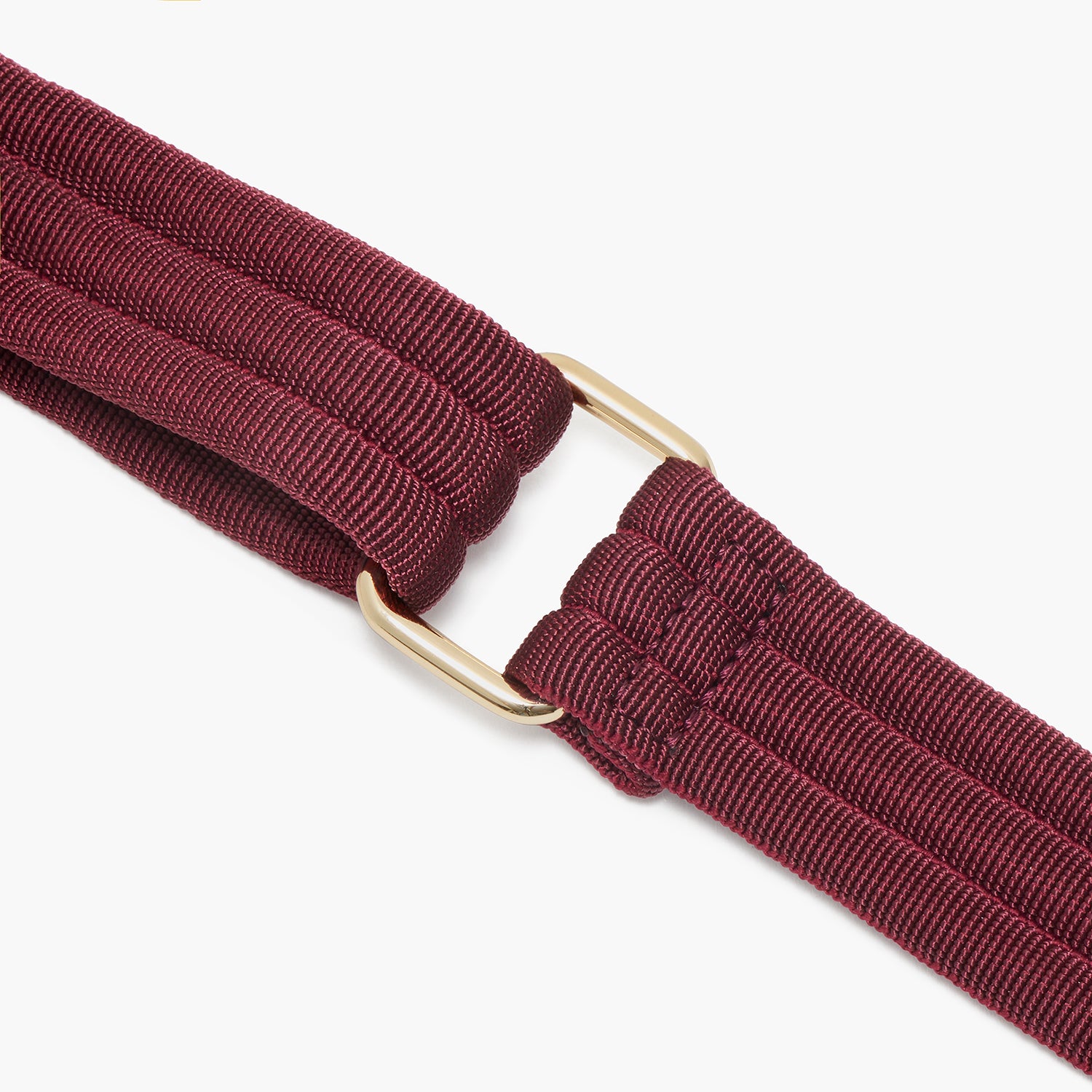 Nouvelle - Recycled Nylon - Cabernet / Gold / Camel