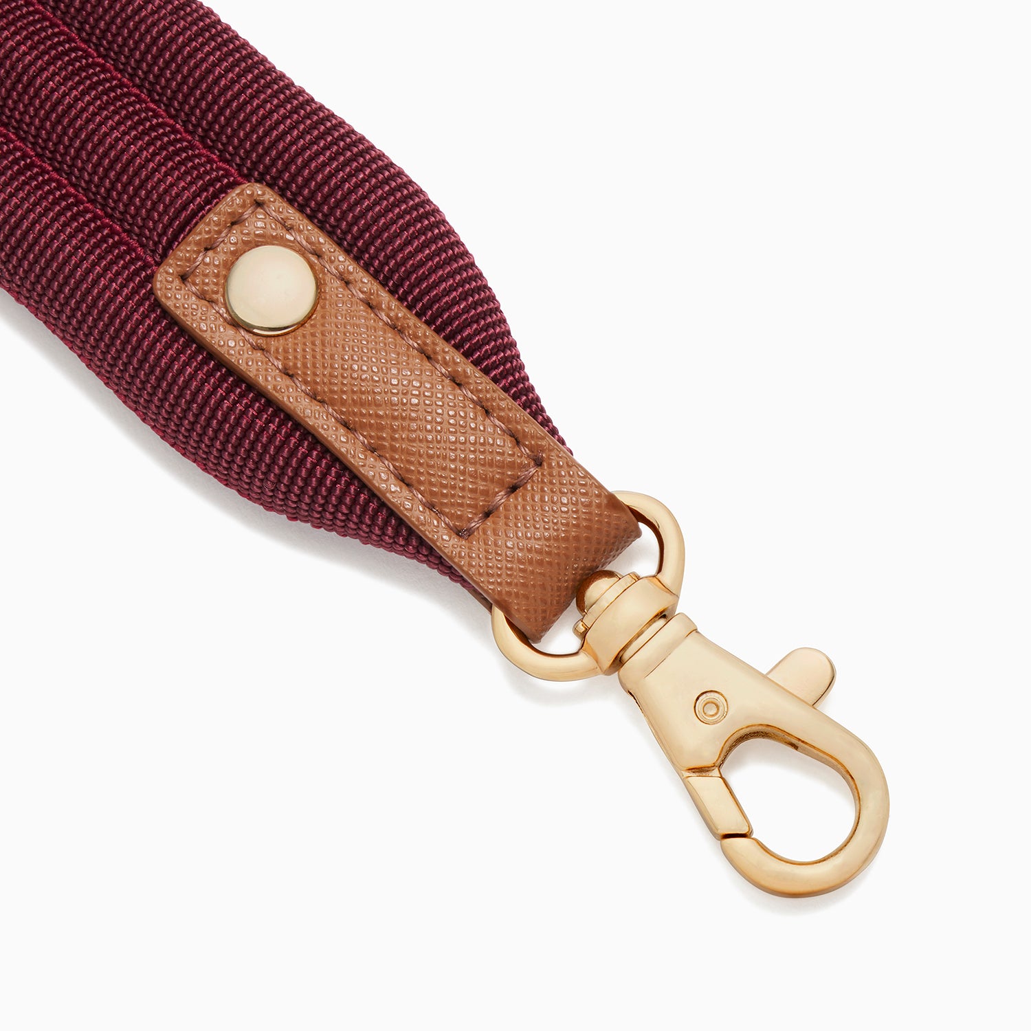 Nouvelle - Recycled Nylon - Cabernet / Gold / Camel