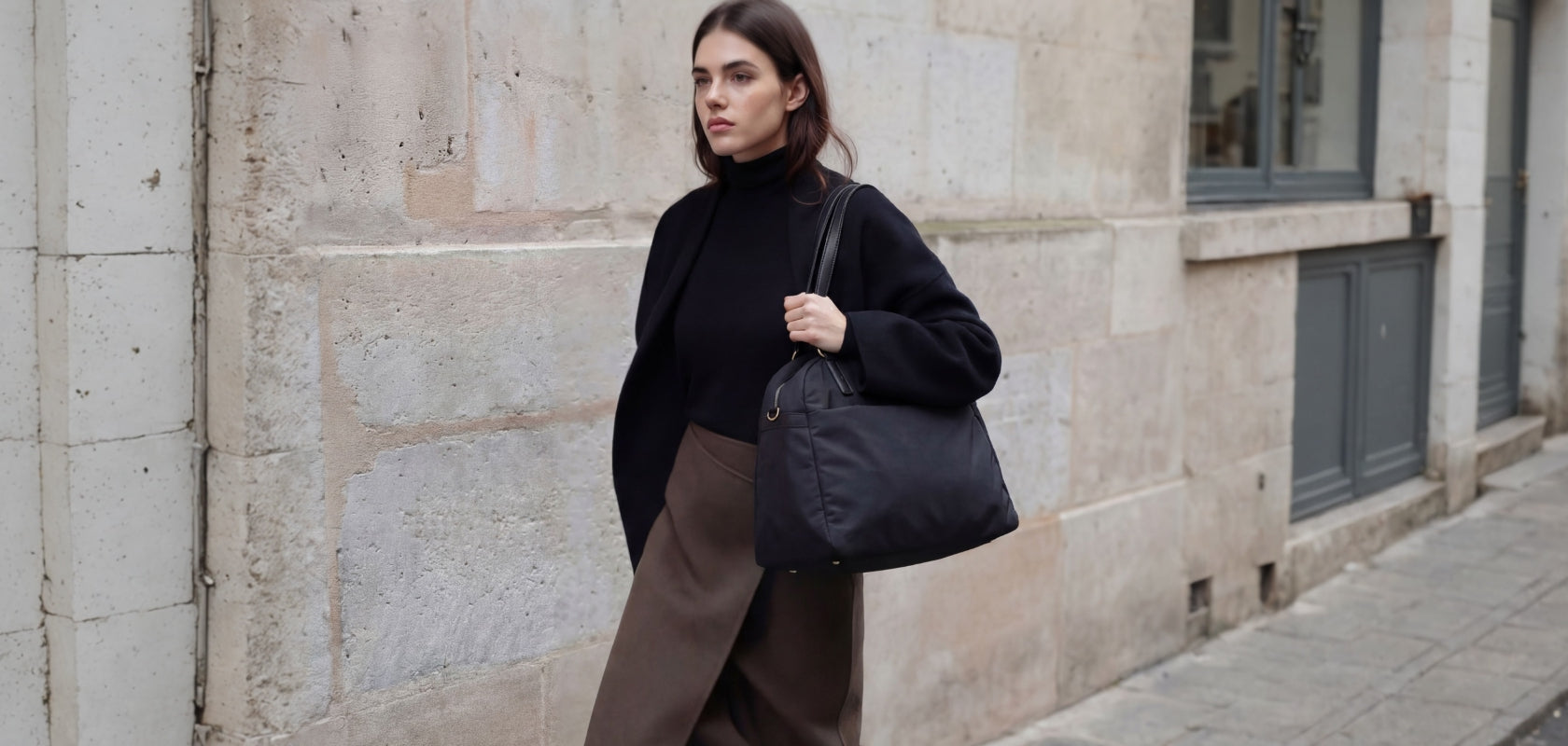 Lo & Sons O.G. 2 Womens Laptop Bag - Grey/Silver/Azure