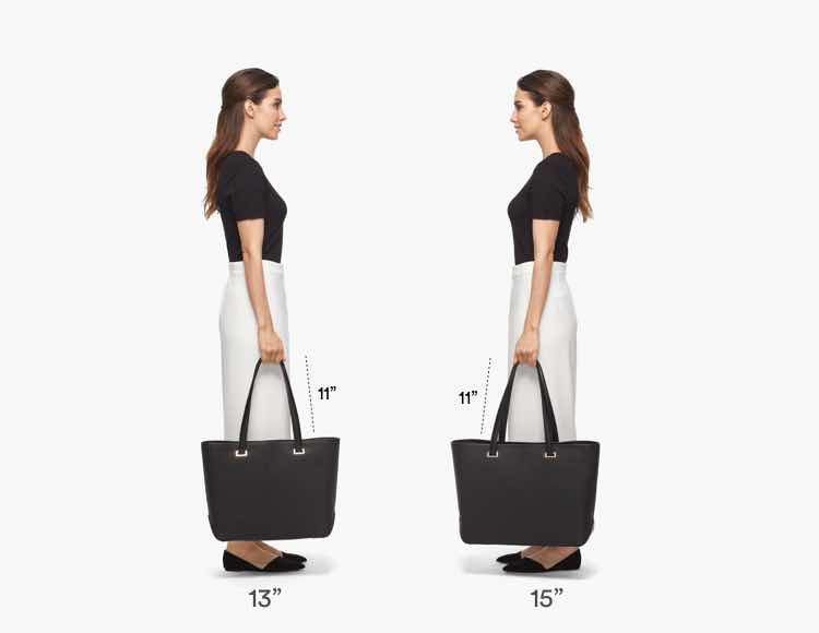 The Seville Tote Average Fit Guide 3