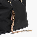 Sherborn Large - Recycled Nylon - Black / Gold / Camel