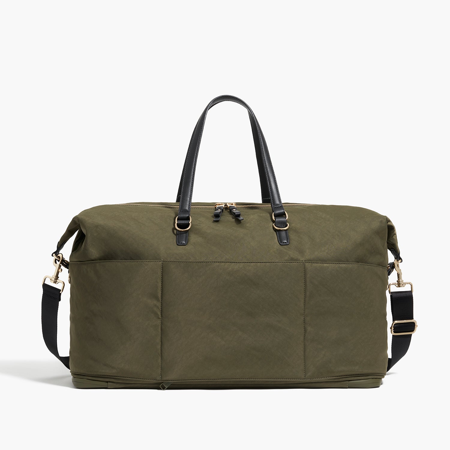 Sherborn Large - Recycled Nylon - Green / Gold / Camel