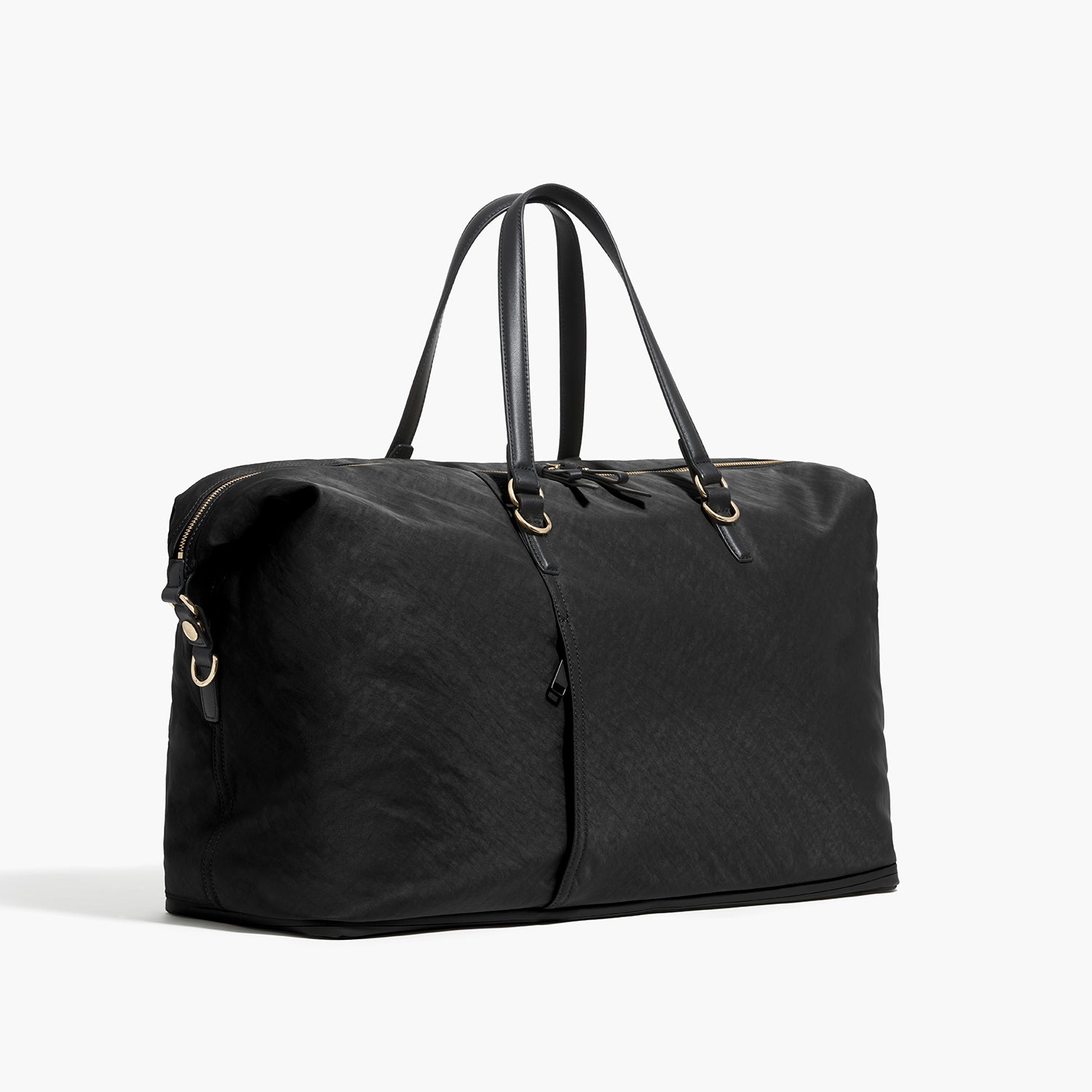 Sherborn Large - Recycled Nylon - Black / Gold / Camel