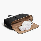 Sherborn Large - Recycled Nylon - Black / Gold / Camel