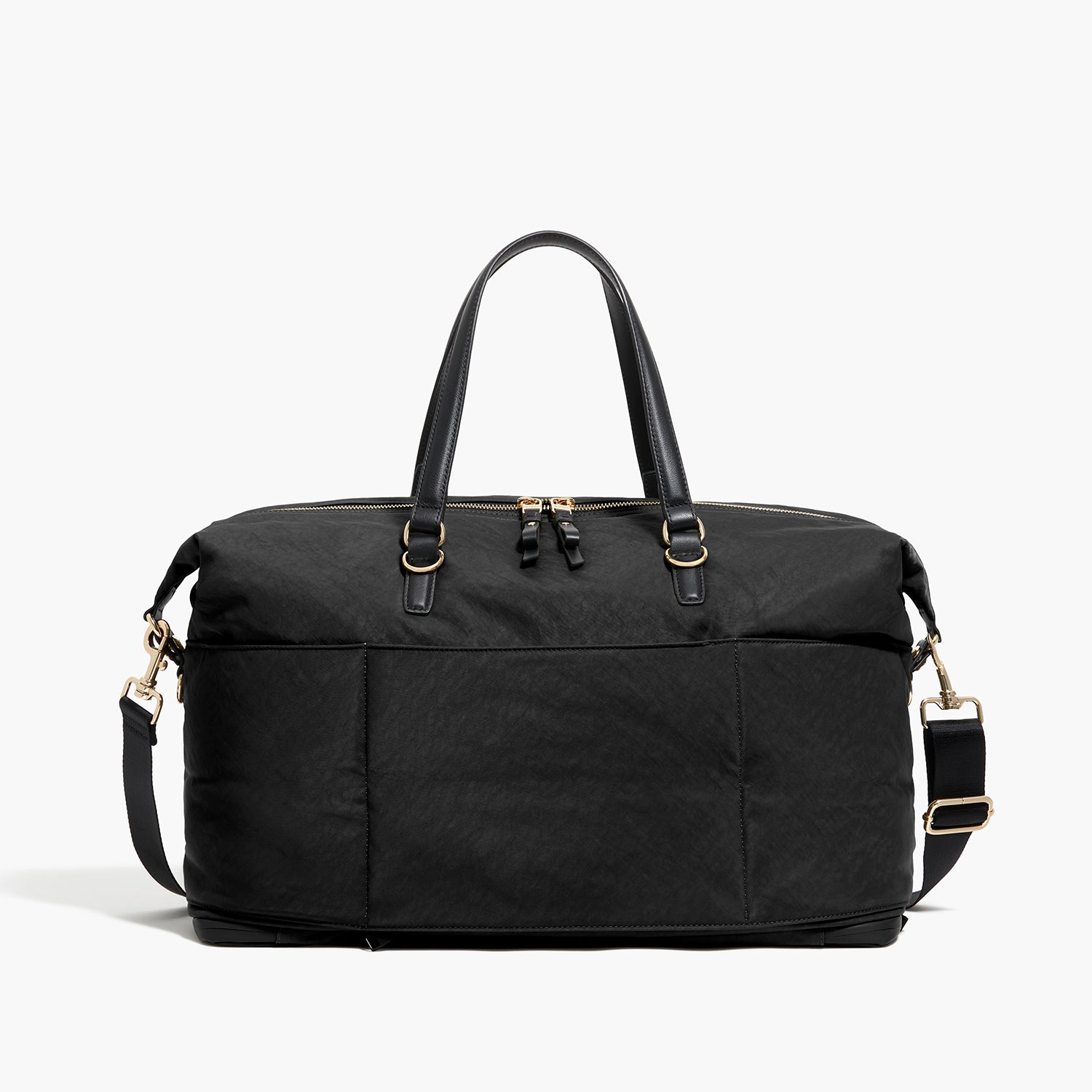 Sherborn - Recycled Nylon - Black / Gold / Camel