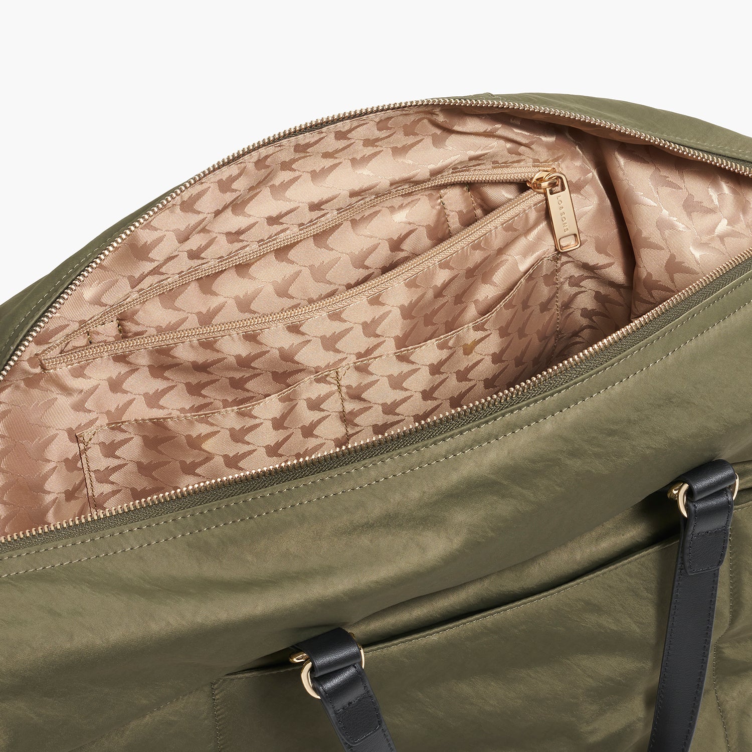 Sherborn - Recycled Nylon - Green / Gold / Camel
