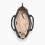 Trinity - Recycled Smooth Leather - Black / Gold / Camel