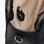 Trinity - Recycled Smooth Leather - Black / Gold / Camel