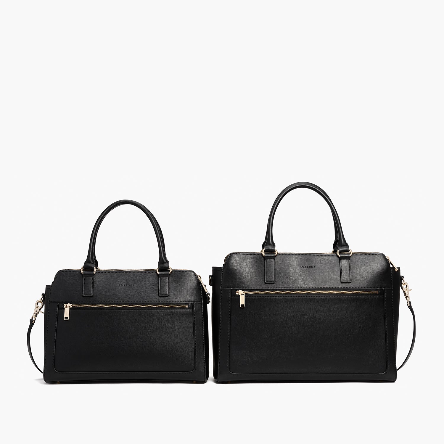 Trinity - Recycled Smooth Leather - Black / Gold / Camel