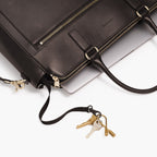 Trinity - Recycled Smooth Leather - Dark Chocolate / Gold / Camel
