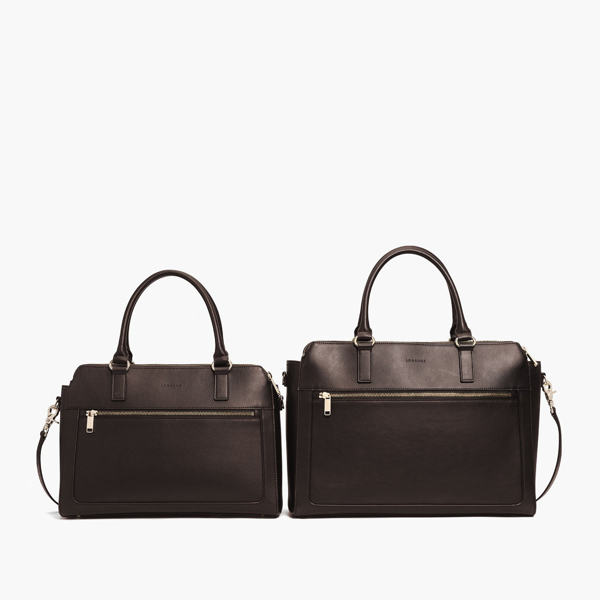 Trinity - Recycled Smooth Leather - Dark Chocolate / Gold / Camel