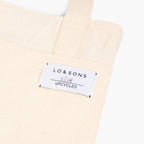 Springwood Upcycled Canvas Tote - Natural / Grey