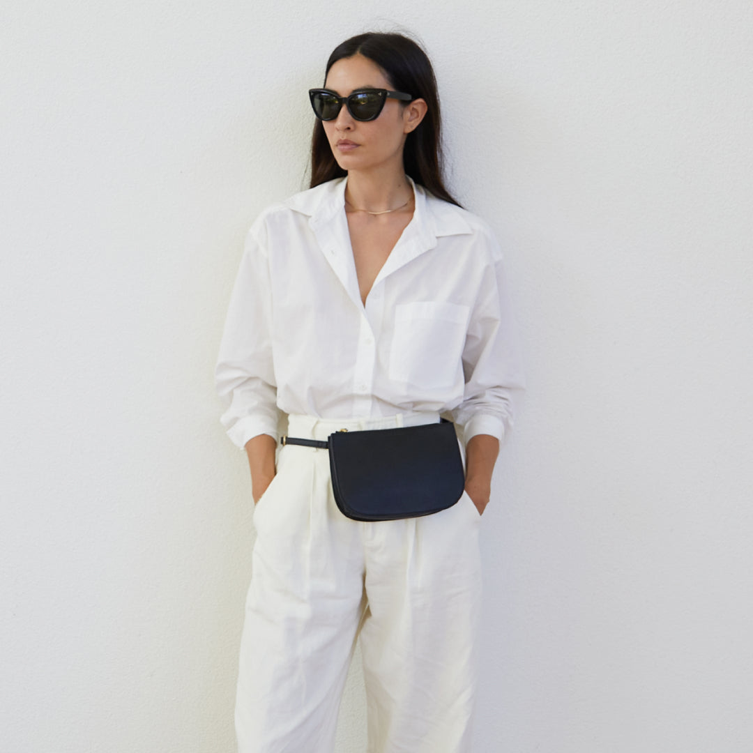 Waverley 2 Large - Nappa Leather - Black / Gold / Grey