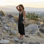 Waverley 2 Large - Nappa Leather - Black / Gold / Grey