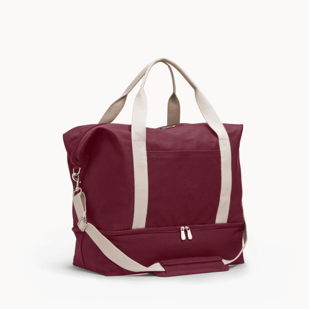 Lo & Sons Catalina Deluxe Small in cabernet canvas