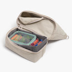 Bottom Compartment Lunch - Catalina Day Tote - Eco Friendly Canvas - Dove Grey - Tote - Lo & Sons