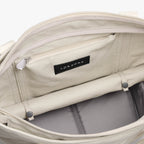 Expandable Compartment - Catalina Day Tote - Eco Friendly Canvas - Dove Grey - Tote - Lo & Sons