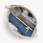 Filled - Catalina Day Tote - Eco Friendly Canvas - Dove Grey - Tote - Lo & Sons