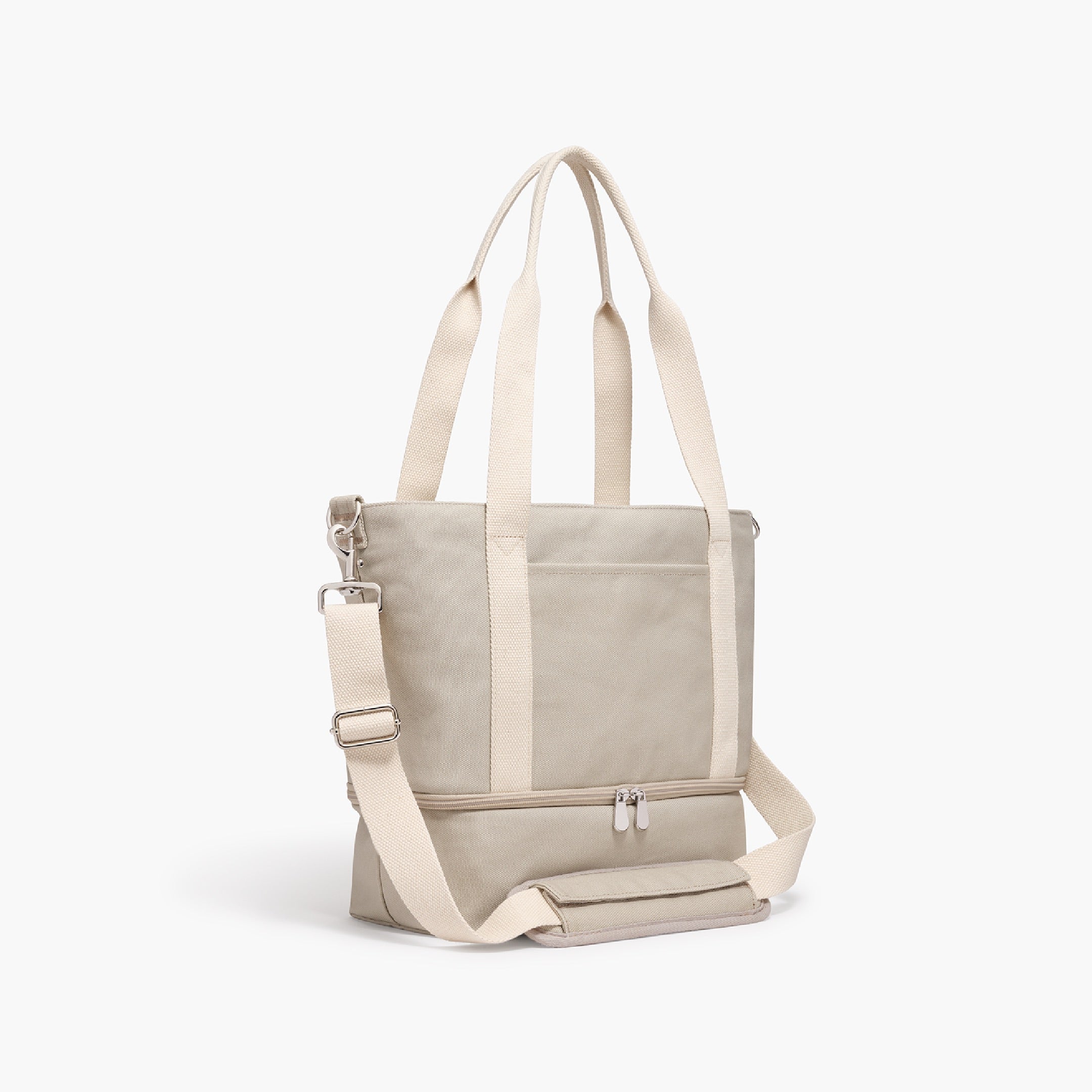 Profile - Catalina Day Tote - Eco Friendly Canvas - Dove Grey - Tote - Lo & Sons