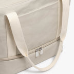Side Detail - Catalina Day Tote - Eco Friendly Canvas - Dove Grey - Tote - Lo & Sons