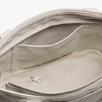 Slip Compartment - Catalina Day Tote - Eco Friendly Canvas - Dove Grey - Tote - Lo & Sons
