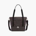 Front - Catalina Day Tote - Eco Friendly Canvas - Midnight Ash - Tote - Lo & Sons