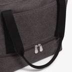 Side Detail - Catalina Day Tote - Eco Friendly Canvas - Midnight Ash - Tote - Lo & Sons