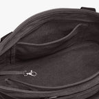 Slip Compartment - Catalina Day Tote - Eco Friendly Canvas - Midnight Ash - Tote - Lo & Sons