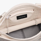 Expandable Compartment - Catalina Day Tote - Eco Friendly Canvas - Natural - Tote - Lo & Sons