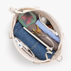 Filled - Catalina Day Tote - Eco Friendly Canvas - Natural - Tote - Lo & Sons