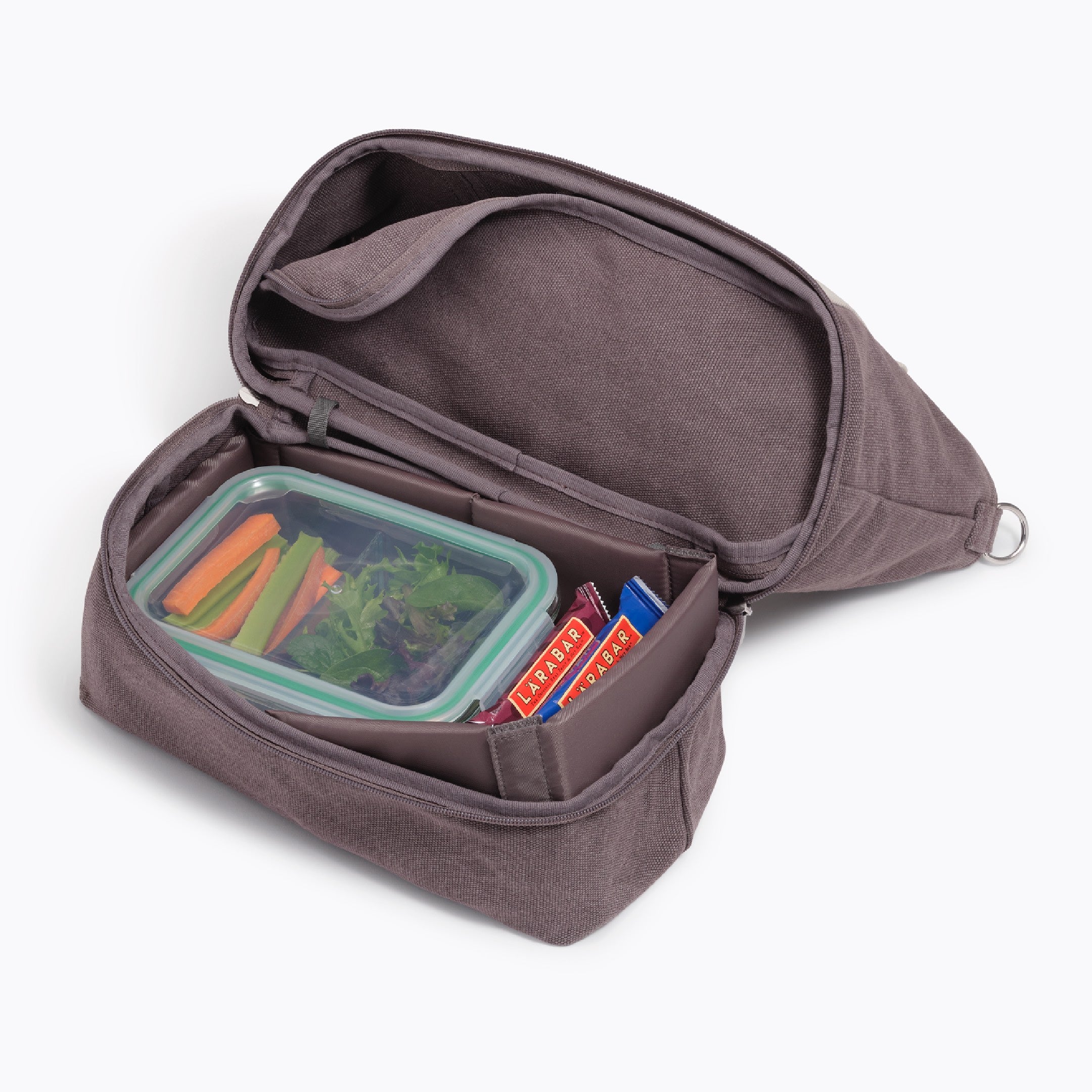 Bottom Compartment Lunch - Catalina Day Tote - Eco Friendly Canvas - Thistle - Tote - Lo & Sons